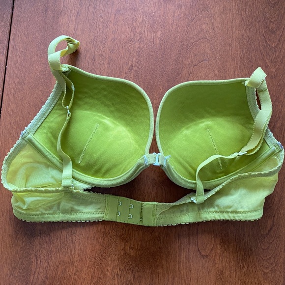 Brand New without Tags - AERIE Lime Green Bra - Picture 2 of 2